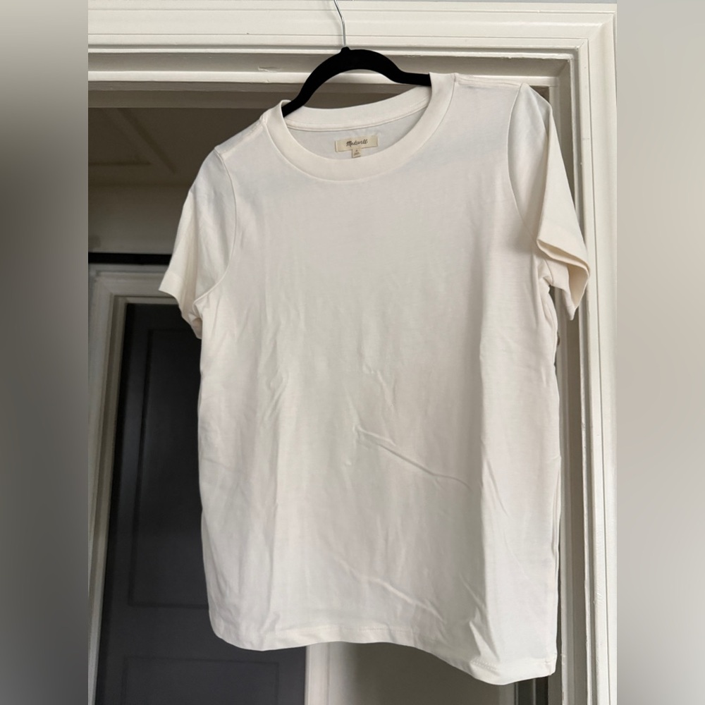 Madewell Cream T Shirt